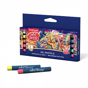 Масляная пастель ArtBerry Neon 8 цветов + 2 контура (Erich Krause, 39154)